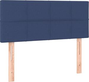 Testiera Blu 80x5x78/88 cm in Tessuto