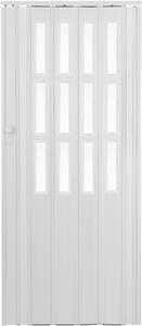Porta a libro Porta scorrevole con finestre + serratura bianco, bianco H: 203 cm L: fino a 85 cm