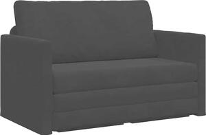 Divano letto Nero 124 x 71 x 78 cm Velluto