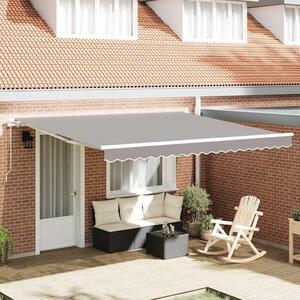 Tenda da Sole Grigio chiaro 400 x 350 x 165 cm