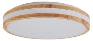 Plafoniera Lindby, Emiva, Legno, Soggiorno, Legno, Moderno