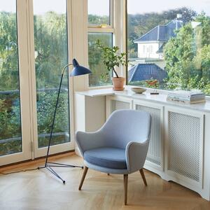 Lampada da terra Warm Nordic, Lightsome, Blu, Soggiorno, Metallo, Scandinavo