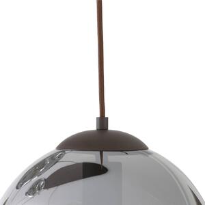 Lindby lampada a sospensione Valentina, E27, altezza 125,5 cm, grigio