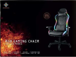 Deltaco GAM-080 sedia da gioco in Pelle finta m