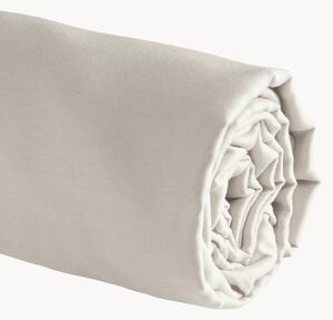 Lenzuolo con angoli boxspring in raso di cotone Uni