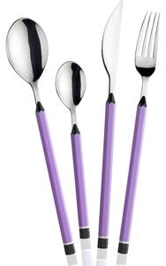 Pinti Matite Lilla Set Posate 24 Pz