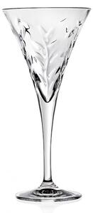 Calici vino in cristallo con un design classico di ispirazione naturals, spendido elemento di arredo per la tua tavola adatto in ogni occasione