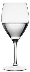 Collezione di calici acqua in vetro cristallino dalla forma imponente ed elegante con una grande capacità di esaltare tutti i sapori ed i colori del vino