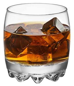 Elegante e raffinato bicchiere vino in vetro cristallino, massima brillantezza e trasparenza