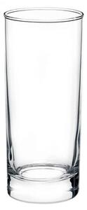 Bicchiere bibita in vetro trasparente, elegante e semplice nelle linee, adatto per una tavola raffinata e chic oppure nei momenti di festa con amici
