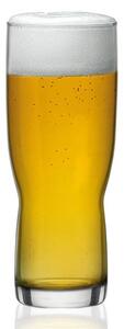 Elegante bicchiere di forma conica ideale per birre chiare e profumate con una bocca allargata per un corretto controllo della schiuma e una migliore percezione degli aromi