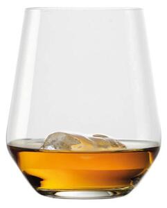 Bicchiere rocks in vetro cristallino caratterizzato da una particolare forma conica dritta, perfetto per servire whisky, acqua o vino