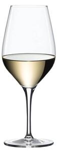 Calice per vini bianchi freschi o fruttati, e per vini novelli, design classico con curve eleganti e ben equilibrate, vetro sottile e resistente, preferito da enologi e wine bar