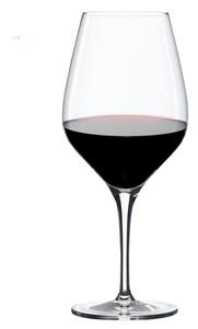Calice per vini rossi molto tannici, pieni di carattere e di aromi intensi, design classico con curve eleganti e ben equilibrate, vetro sottile e resistente, preferito da enologi e wine bar