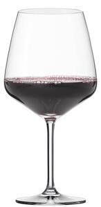Semplice, piacevole, per veri intenditori, calice per vini rossi maturi in vetro cristallino, brillante, extra trasparente, super resistente, facilmente lavabile in lavastoviglie