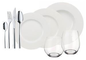 Villeroy & Boch Wonderful World White 4 Friends Servizio Da Tavola 36 Pezzi In Porcellana Premium