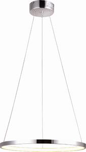 Candellux LUNE Lampada a sospensione LED 31-64646 cromo