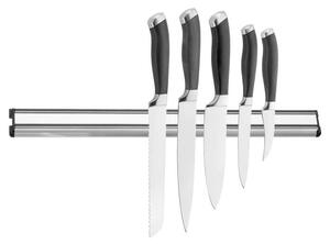 Appendino magnetico per coltelli professionali in acciaio inox, lunghezza 45 cm
