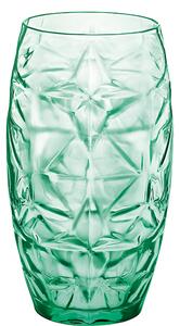 Bormioli Rocco Oriente Cool Green Bicchiere Cooler 47 cl Set 6 Pz in Vetro Colorato