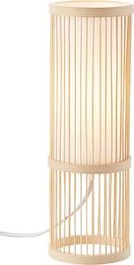 Lampada BRILLANTE Lampada da tavolo Nori naturale/bianco | 1x A60, E27, 40W, g.f. Lampade standard n. ent. | Con interruttore a cavo intermedio | Adatta per lampade LED