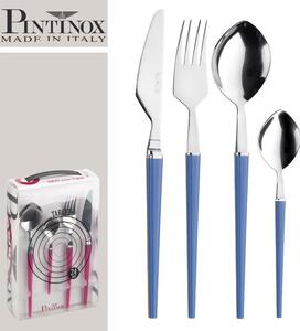 Pinti Target Blu Set Posate 24 Pz