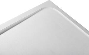 Piatto doccia SENSEA resina sintetica e polvere di marmo Easy 70 x 90 cm bianco