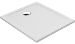 Piatto doccia SENSEA resina sintetica e polvere di marmo Easy 70 x 90 cm bianco