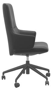 Sedia Stressless Home Office Mint, con braccioli, misura L, schienale alto