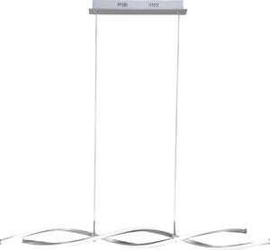 Lampada a sospensione LED POLINA argento 23,5 W, bianco caldo 2526 lm, metallo, dimensioni: 120x110x8 cm, IP20, Paul Neuhaus
