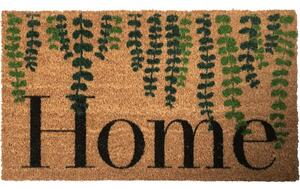 Zerbino decorativo "Home" con piante verdi cm. 70x40