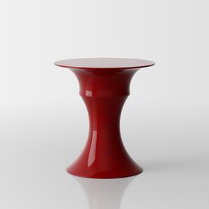 Tavolino Componibile "Olimpo" - Design by Servetto – Rosso laccato lucido