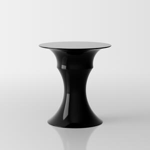 Tavolino Componibile "Olimpo" - Design by Servetto – Nero laccato lucido