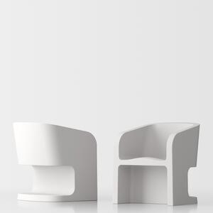 Poltrona "Michelle" - Design by Servetto – Bianco Opaco