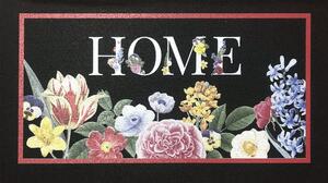 Zerbino Home in Gomma Riciclata - Design Fiori e Sostenibile 70x40 cm