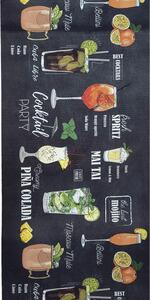 Tappeto Passatoia Design Cocktail - Stile Vivace e Accogliente per la Tua Casa 1,5 mt
