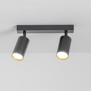 Brilagi - Faretto SELE 2xGU10/30W/230V nero/oro