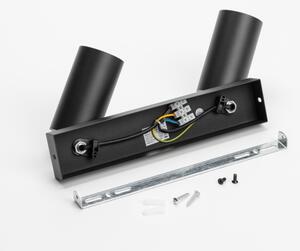 Brilagi - Faretto SELE 2xGU10/30W/230V nero/oro