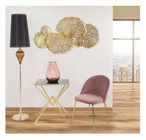 Pannello in ferro IRIS verticale cm 101x5x h75 cm oro metallo laccato