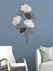 Pannello in metallo dal design che richiama la natura ORY, in 3D sono il nuovo trend Dimensioni 66x4x h 109 cm per decorare le tue pareti