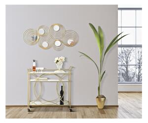Pannello in metallo dal design geometrico e ipnotico RAYS, in 3D sono il nuovo trend Dimensioni 90x2.5x h 45 cm per decorare le tue pareti