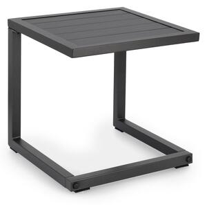 Tavolino da giardino in alluminio 40x40 cm Hilde – Bizzotto