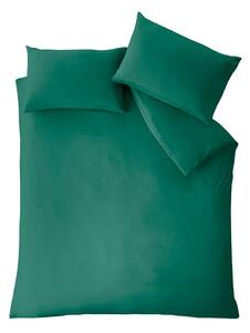 Biancheria da letto verde scuro in microfibra per letto singolo 135x200 cm So Soft Easy Iron – Catherine Lansfield