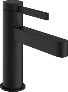 Hansgrohe Finoris robinetterie de lavabo monocommande 100 CoolStart avec vidage Push-Open, portée 126mm, 76012670, 76012670