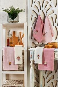 Set di strofinacci in cotone 6 pz 40x60 cm Ice Cream – Foutastic