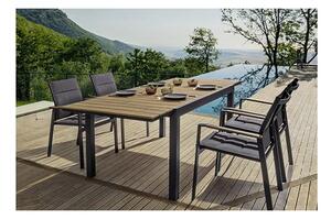 Tavolo da pranzo da giardino in alluminio 90x140 cm Elias – Bizzotto