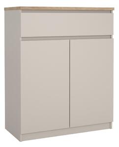 Credenza color crema 80x100x40 cm Naia – Tvilum