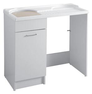 Lavatoio Colavene Duo Vasca a Sinistra 106x50 Senza Cestello