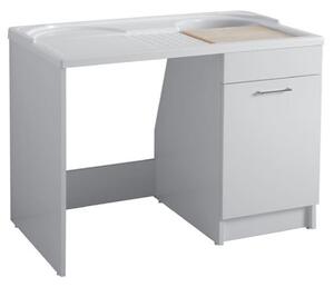 Lavatoio Colavene Duo Vasca a Destra 106x50 Senza Cestello