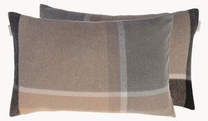 Copricuscino reversibile in lana di alpaca Manhattan