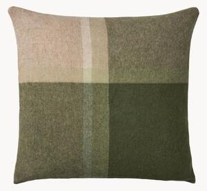 Copricuscino reversibile in lana di alpaca Manhattan